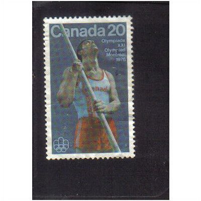 1975 canada olympic pole vaulting 20c f/u sg809
