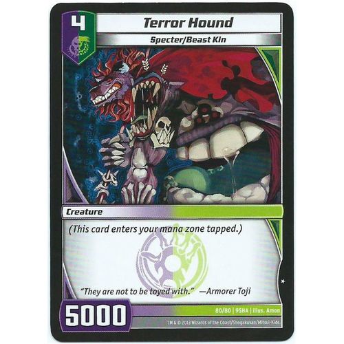 Kaijudo - Shattered Alliances - #80/80 - Terror Hound
