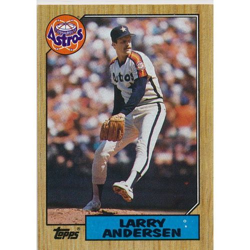 1987 Topps - #503 - Larry Andersen