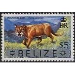 Belize 1973 $5 Mountain Lion Unmounted Mint NHM SG 359 Sc 324 stamp cougar