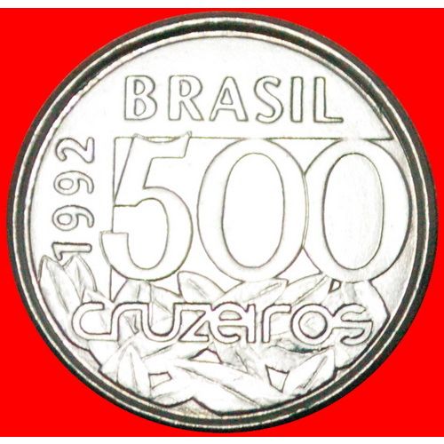 TURTLE: BRAZIL ★ 500 CRUZEIROS 1992! LOW START ★ NO RESERVE!