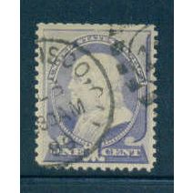 Used 212 1c Benjamin Franklin Fine M01373