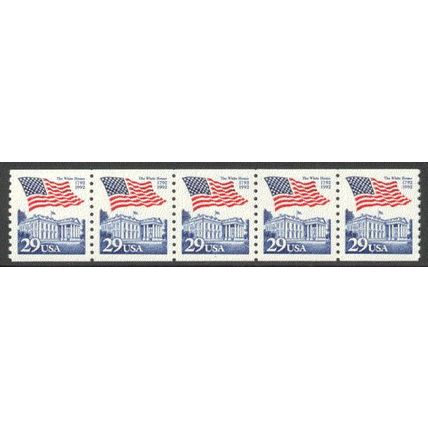2609 29c U.S. Flag Over White House Very Fine MNH PNC 1/5 B0185