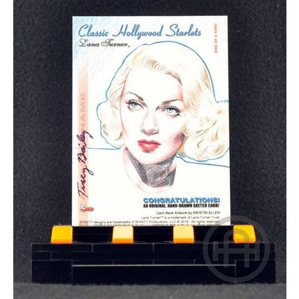 5FINITY Classic Hollywood Lana Turner – Sketch – Tracy Bailey