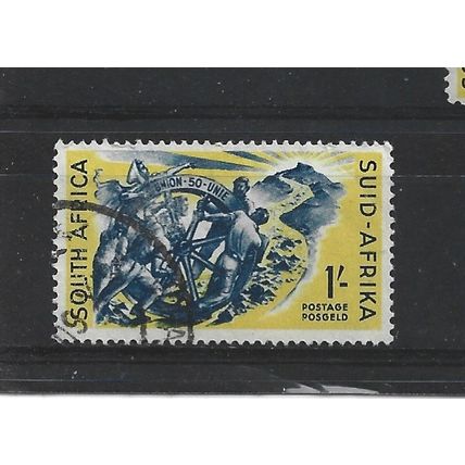 SouthAfrica.SG181 1s "Wheel of Progress".Fine Used.Aug25d