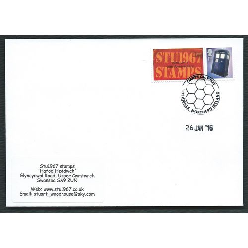 2016 1ST (S/A)'DR WHO'+ STU1967 (15TH ANN) 'GIANTS CAUSEWAY' PMK (EBIDPACK3714)