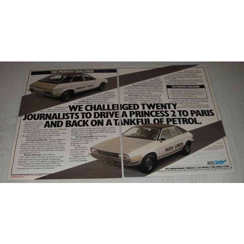 1980 Austin Princess 2 2000HLS Car Ad - We Challenged