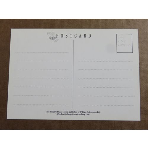 The Jolly Postman Book Advertising Postcard