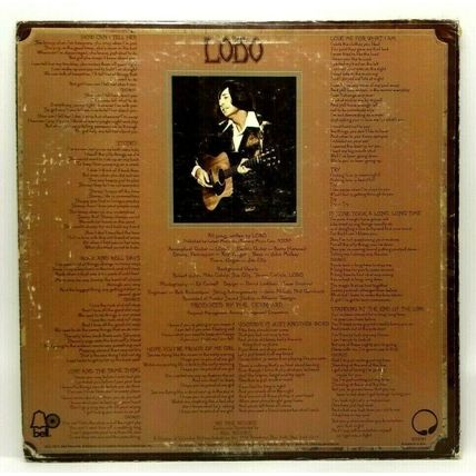 Lobo Calumet PROMO White Label LP 1973 Big Tree Vinyl Record Vintage (P2)