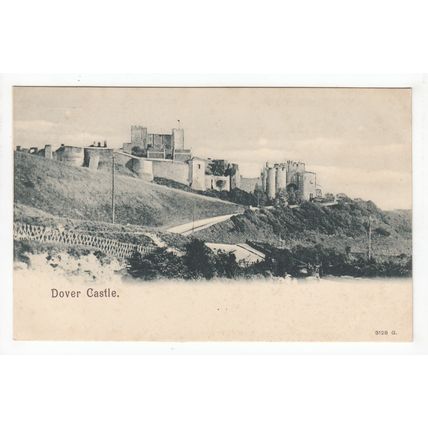 The Castle Dover Postcard Kent Early Undivided Back