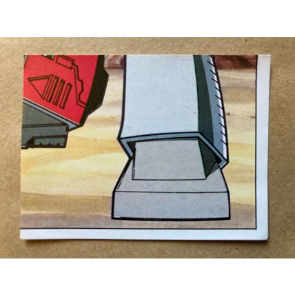 Transformers Sticker # 90 (B) unused 1986 Panini Hasbro