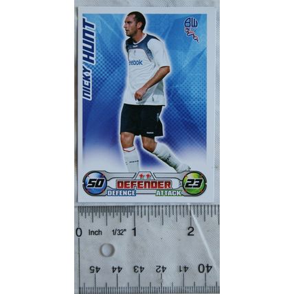 2008/09 Topps Match Attax Trading Card - Nicky Hunt, Bolton Wanderers