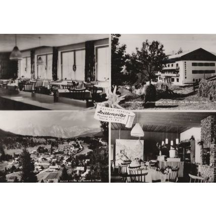 Auland Bei Seefeld Gasthof Pension Reitherspitze Austria Postcard