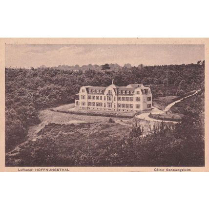 Luftkurort Colner Genesungsheim German Postcard
