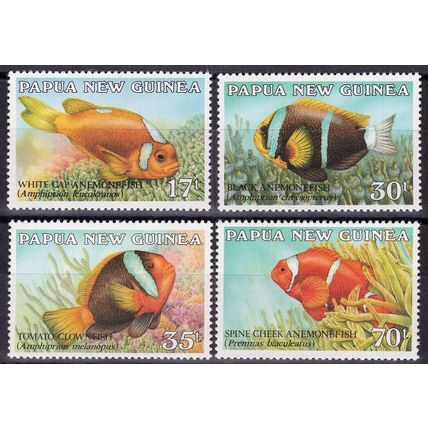 ZAYIX - Papua New Guinea 659-662 MNH Fish Marine Life 072922S76