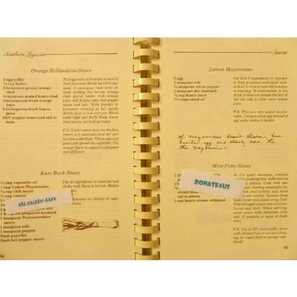 SOUTHERN LEGACIES NANCY PATTY WALKER PRIVATE PRESS COMMUNITY STYLE COOKBOOK 1986