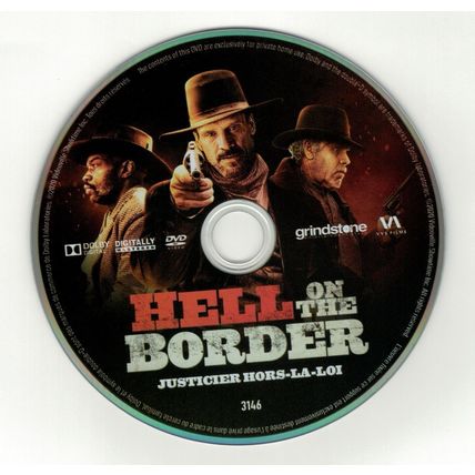 Hell On The Border (DVD disc) 2019 Frank Grillo, Ron Perlman, David Gyasi