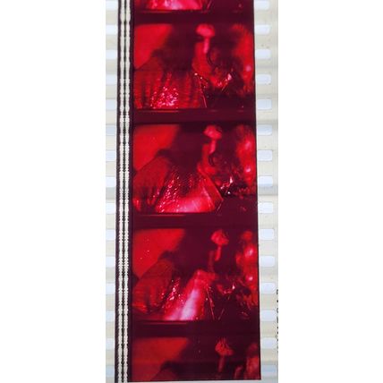 ALICE COOPER. Pk MTP - a020T . 1 STRIP OF 5 - 35MM FILM CELLS.