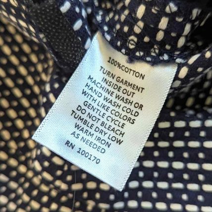 Cynthia Rowley Navy Blue White Cropped Trousers Size 6