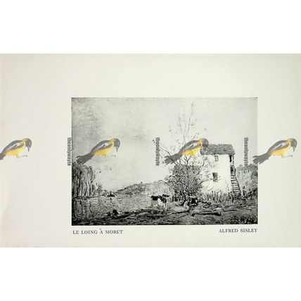 Crockhurst Lane, Pissarro & Loing A Moret, A Sisley, Book Illustration, 1920