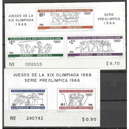 1966 Michel Block 5+6 - MNH (**) - OLYMPICS