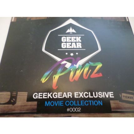 Geekgear - Movie Collection - Limited Edition - Pinz - #0002 - Sealed Pack