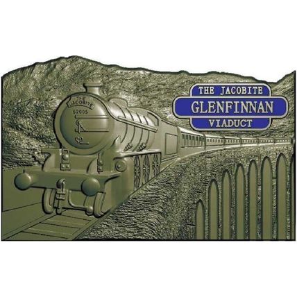 STEAM TRAIN fridge magnets 3D or Antique brass effect 8 choices