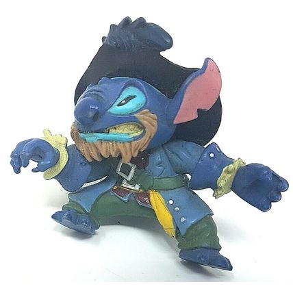 Lilo And Stitch Disney Store Stitch experiment 626 Action figure pirate Rare