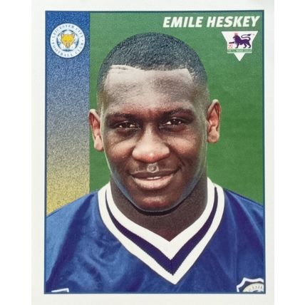 Emile Heskey Leicester City Merlin Premier League 97 Sticker #228
