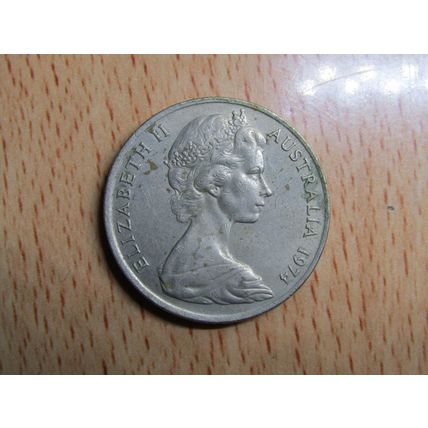Australia 1974 20 Cents Coin