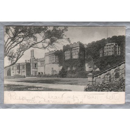 Haddon Hall - Bakewell - Postally Used - Bakewell 16th August 1902 - Postmark