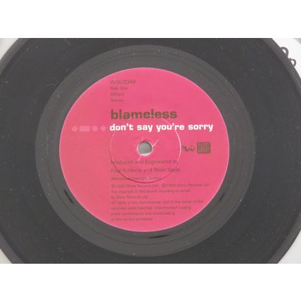 4 X 7 INCH PC VINYL SINGLES. M.CRAFT, THE SPINTO BAND, BELARUS, BLAMELESS.