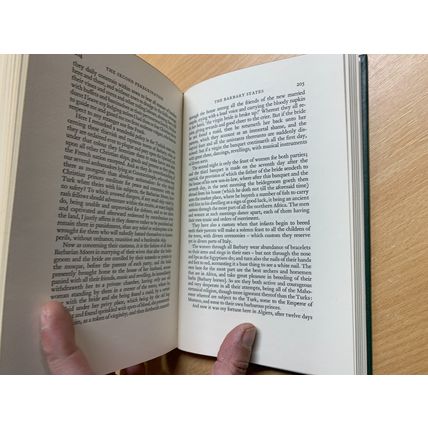 1974 FOLIO SOCIETY RARE ADV PAINFUL PEREGRINATIONS OF WILLIAM LITHGOW BOOK (P4)