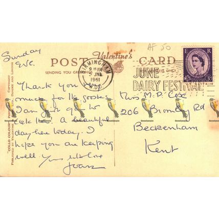 Weavers House, Canterbury, Kent, 77263 Valentines Collo Colour Postcard, 1961