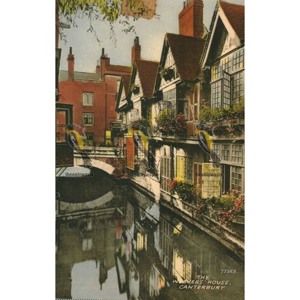 Weavers House, Canterbury, Kent, 77263 Valentines Collo Colour Postcard, 1961