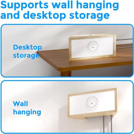 Starlink Router Gen 3 Mount, Wood Grain Starlink Router Wall Mount Box with Star