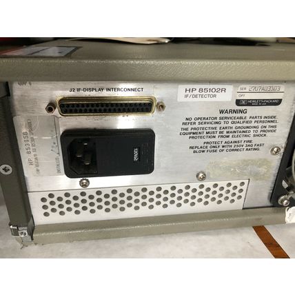 HEWLET PACKARD 85102R IF/DETECTOR, hp 85102r,BT