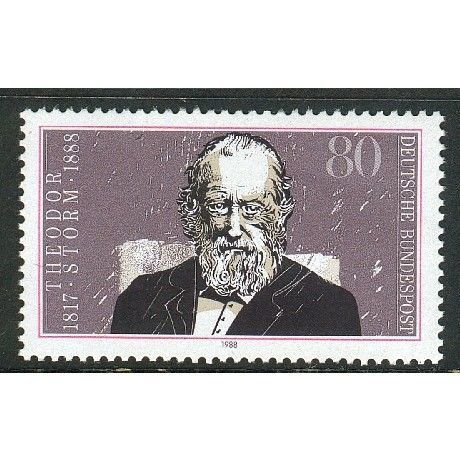 Germany 1988 - SG2245 - Death Centenary of Theodor Storm - writer (unused)