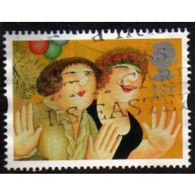 Great Britain 1995 Greetings Art Beryl Cook Used SG1861 Sc 1599 postage stamp
