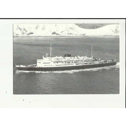 Belgian Marine MV PRINCE BAUDOUIN Postcard by Tropic (T16)