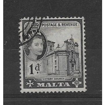 Malta.SG268 1d Victory Church.Fine Used.Mar17d