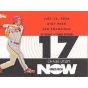 2007 Baseball Topps Generation Now Chase Utley #GN67