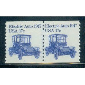 1906 17c Electric Auto Very Fine MNH Dry Gum CNP Left 1 W0182