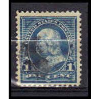 Used 264 1c Benjamin Franklin Fine RA1015