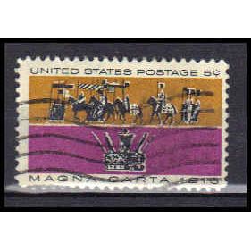 Used 1265 5c Magna Carta Fine KA5318