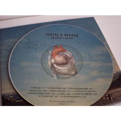 ZERVAS & PEPPER - ABSTRACT HEART - CD ALBUM 2015 - 1 CD