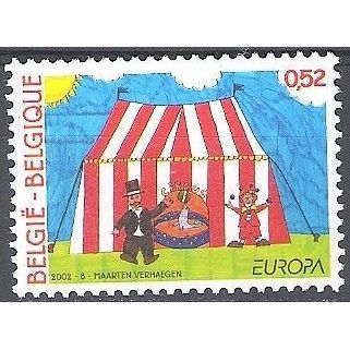 Belgique 2002 Michel 3119 Neuf ** Cote (2008) 2.50 € Europa CEPT Le cirque