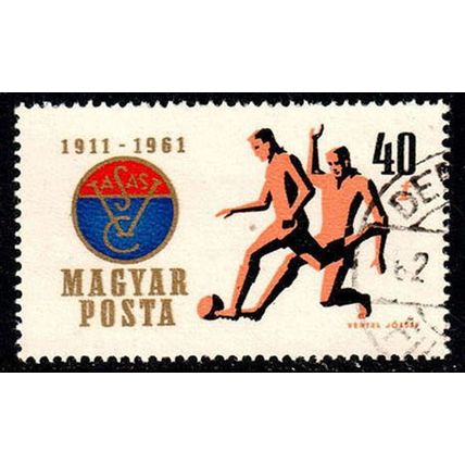 Hungary 1961 Steel Workers Sports Club 40F Used Stamp