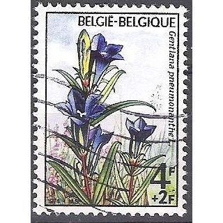 Belgique 1974 Michel 1790 O Cote (2008) 0.50 € Fleur Gentiane