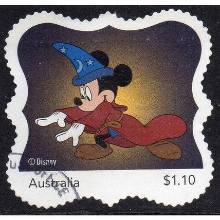 Australia 2020 MyStamps - 80th Anniversary of Disney's Fantasia (2) $1.10 Used